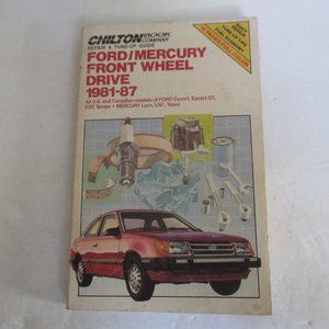 Chilton's 1981-1987  Ford / Mercury Front Wheel Drive Repair Manual